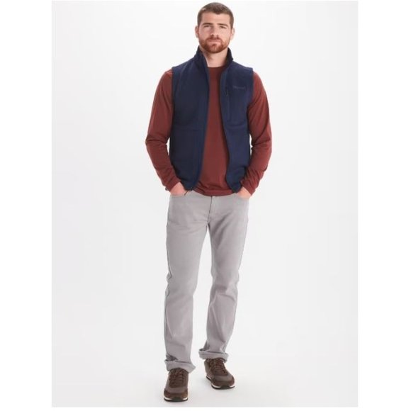 Marmot Mens Drop Line Fleece Vest - Size S - NWT - Picture 3 of 7